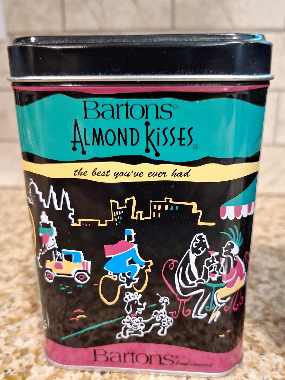 Barton's ALMOND KISSES Tins Pair